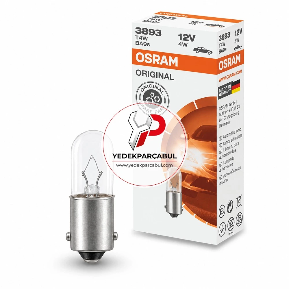 Osram Ampul T4W 12V 4W