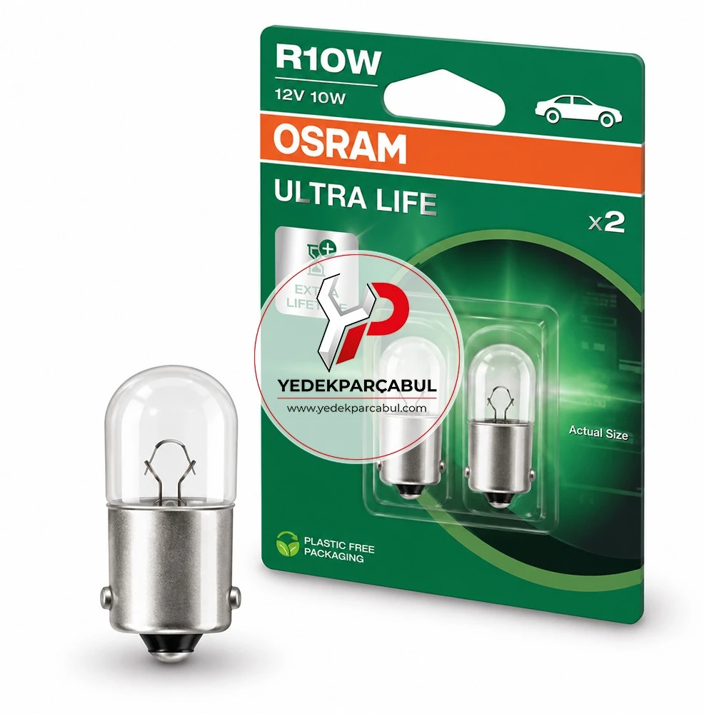 Osram Ampül R10W Ultra Life 12V 10W