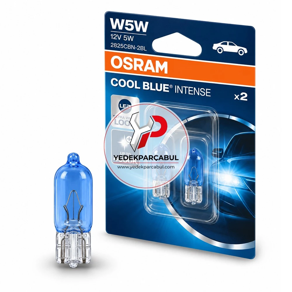 Osram Ampul W5W Cool Blue® Intense 12V 5W
