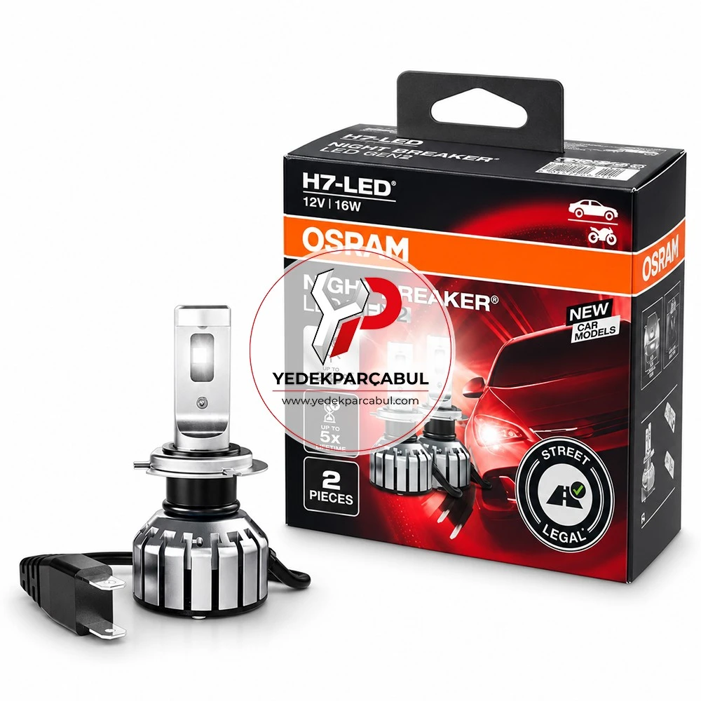 Osram Led Ampul H7 Night Breaker® Led Gen 2 12V 16W