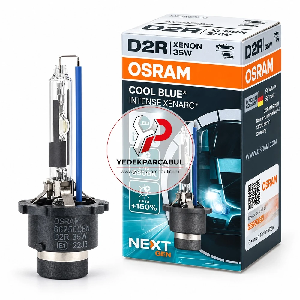 Osram Xenon Ampul D2R Xenarc® Cool Blue® Intense 85V 35W