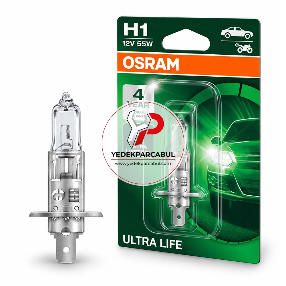 Osram Ampul H1 Ultra Life 12V 55W