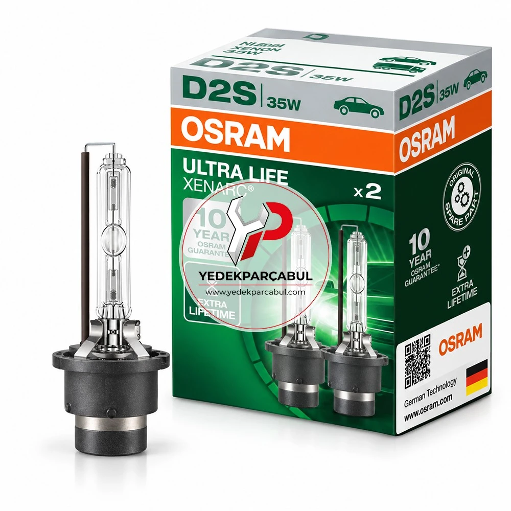 Osram Xenon Ampul D2S Xenarc® Ultra Life 85V 35W