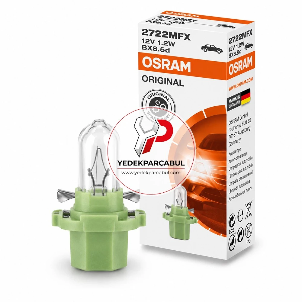 Osram Ampul BX8.5d 12V 2W