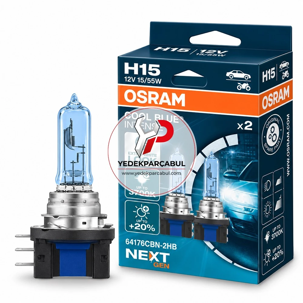 Osram Ampul Cool Blue® Intense 12V 55/15W