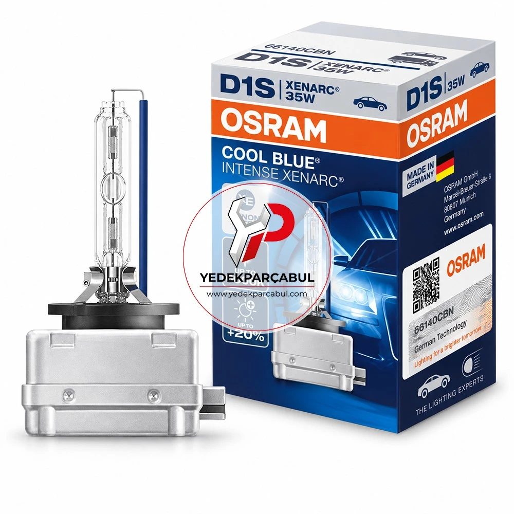 Osram Xenon Ampul D1S Xenarc® Cool Blue® Intense 85V 35W