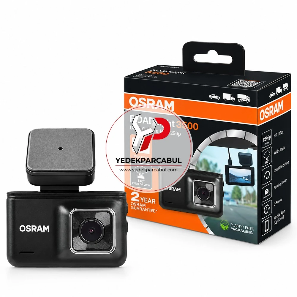 Osram Roadsight 3500R Araç İçi Ön & Arka Kayıt Kamerası