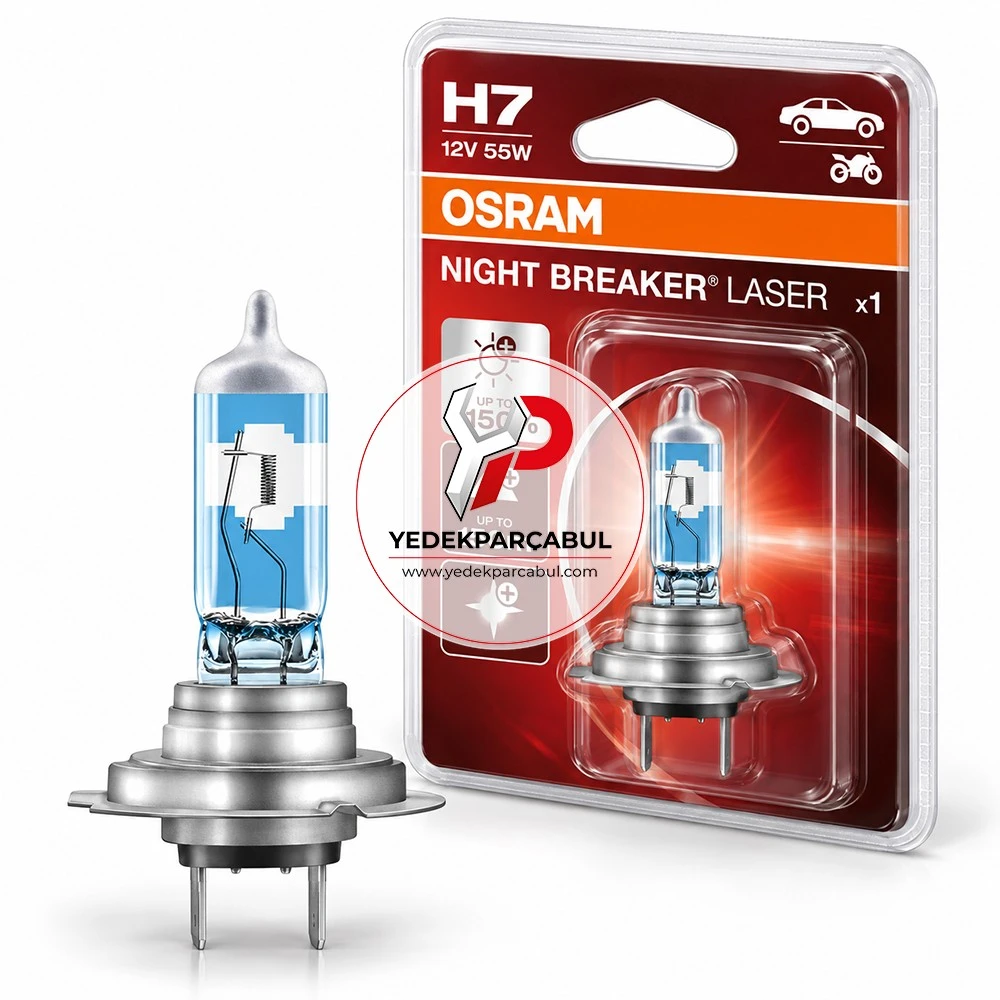 Osram Ampul H7 Night Breaker® Laser 12V 55W
