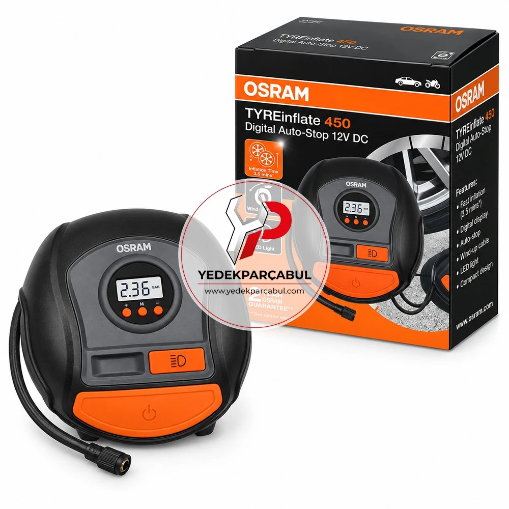 Osram Lastik Şişirici Kompresör