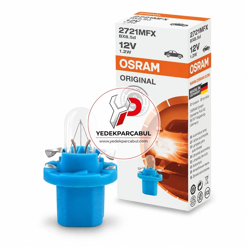 Osram Ampul BX8.5d 12V 1.2W