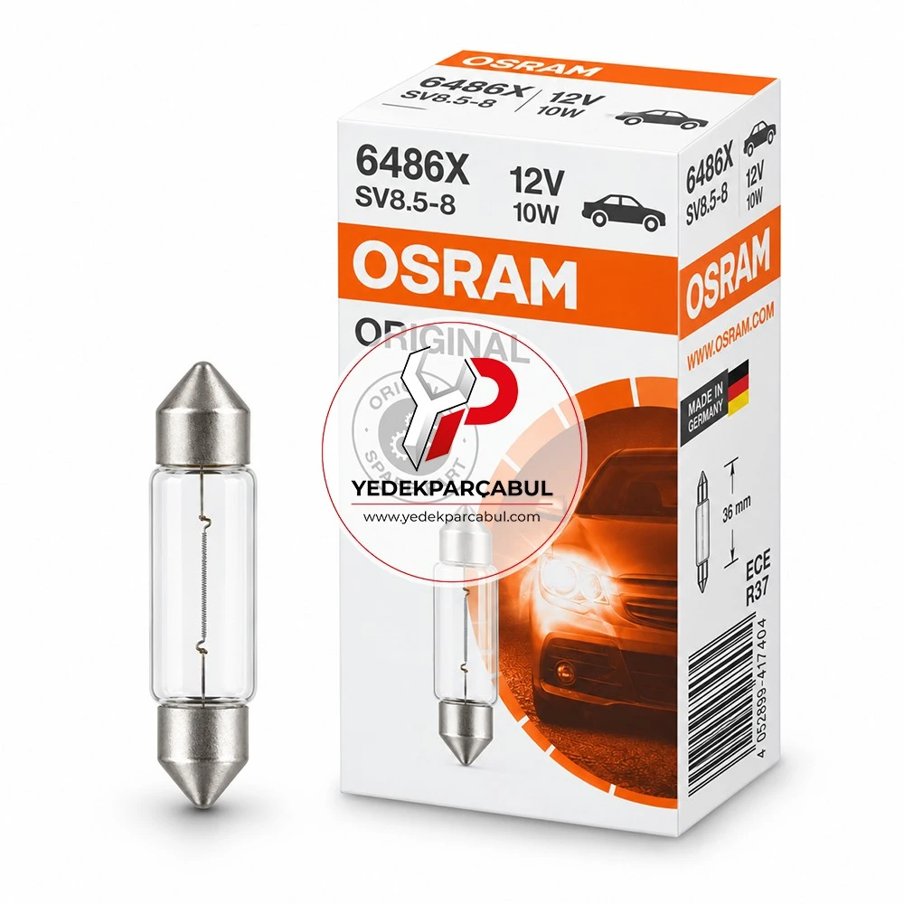 Osram Ampul SV8.5-8 12V 6W