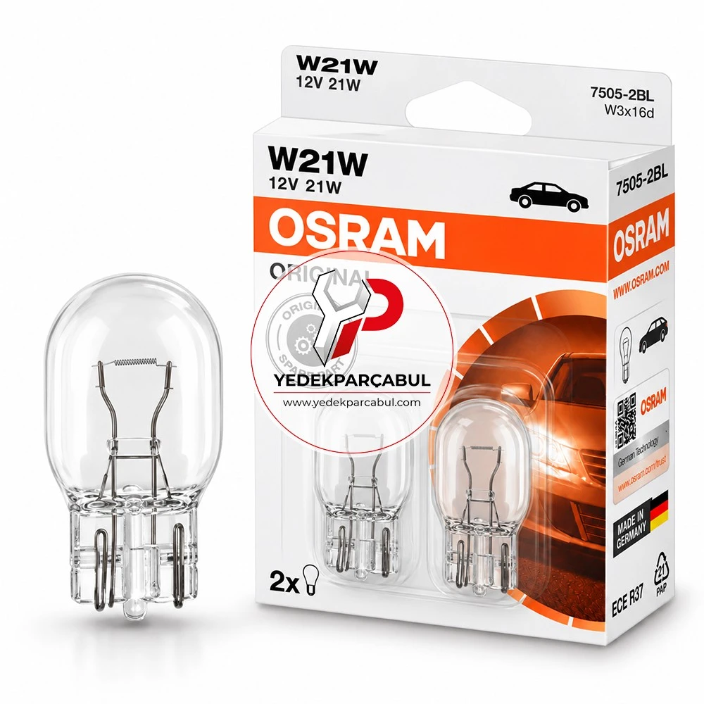 Osram Ampul W21W 12V 21W
