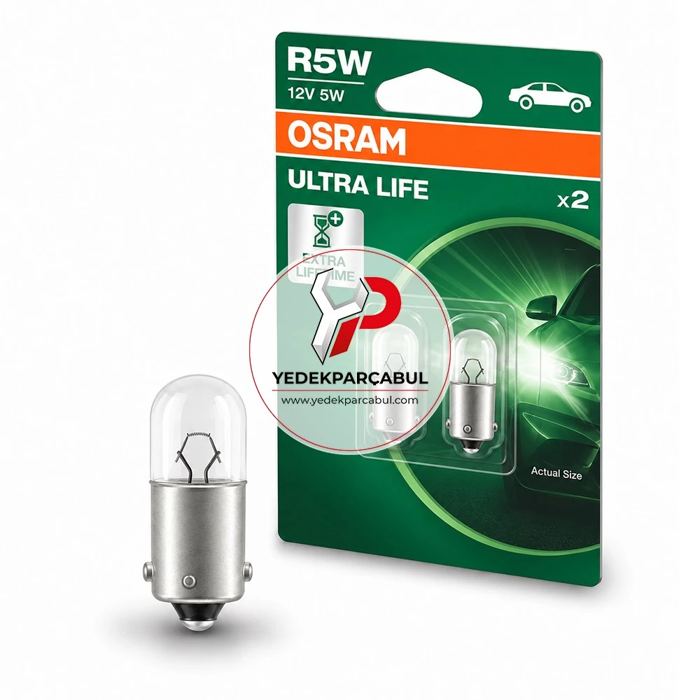 Osram Ampül R5W Ultra Life 12V 5W