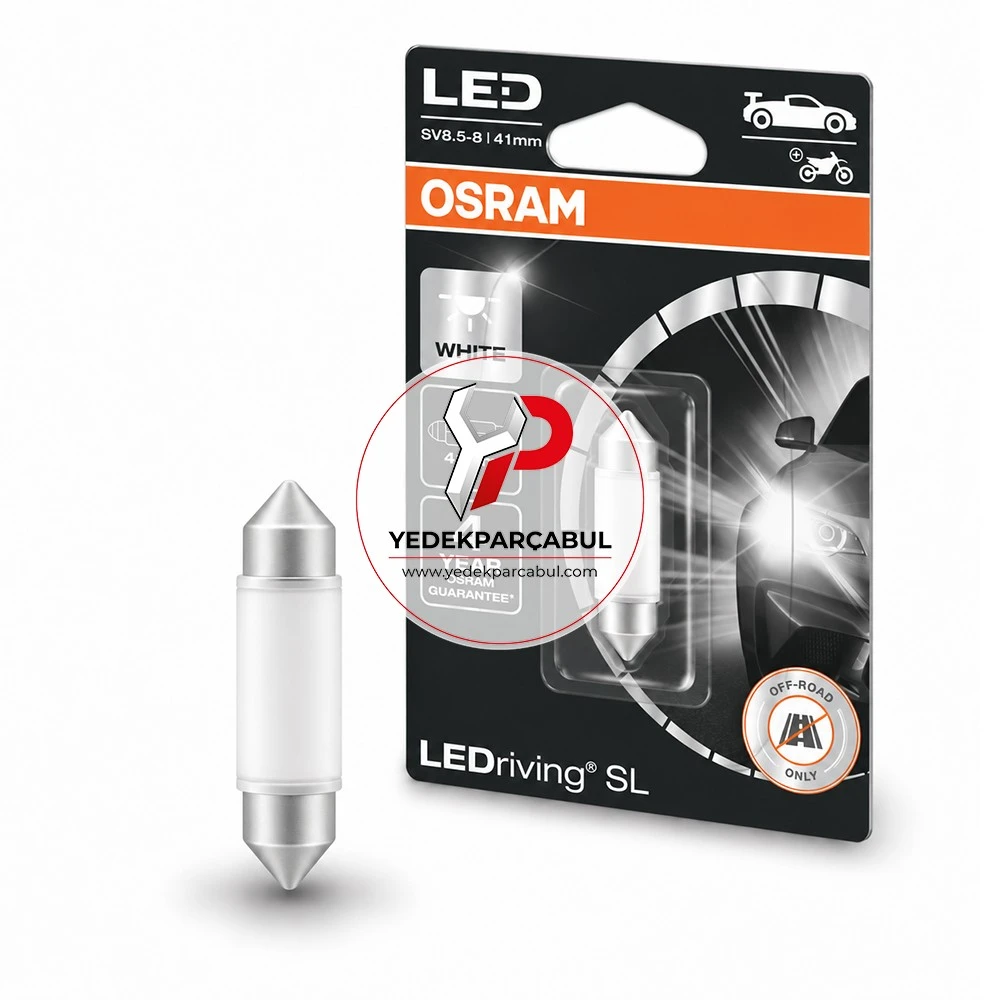 Osram Minyatür Led Ampul C5W (41 mm) 12V 0.6W