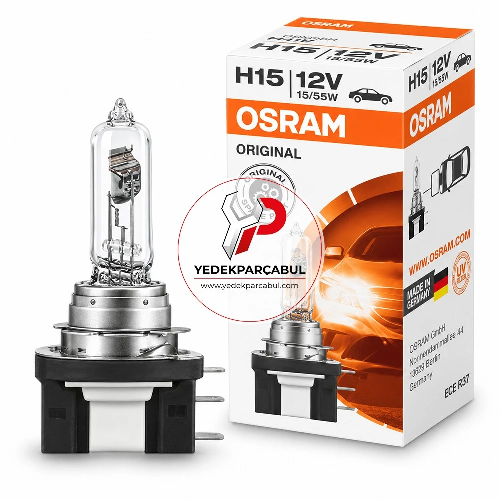 Osram Ampul H15 12V 15/55W
