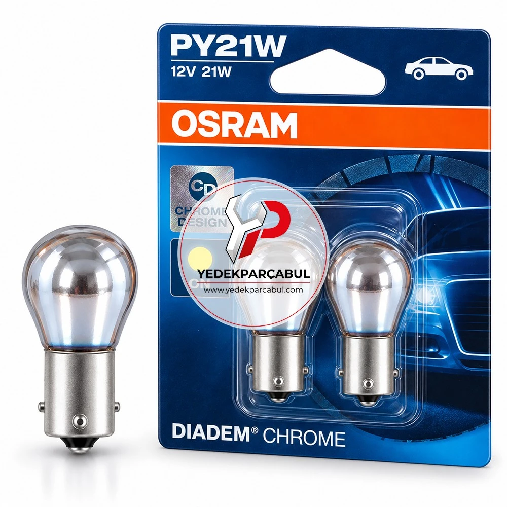 Osram Ampul PY21W Diadem® Chrome 12V 21W