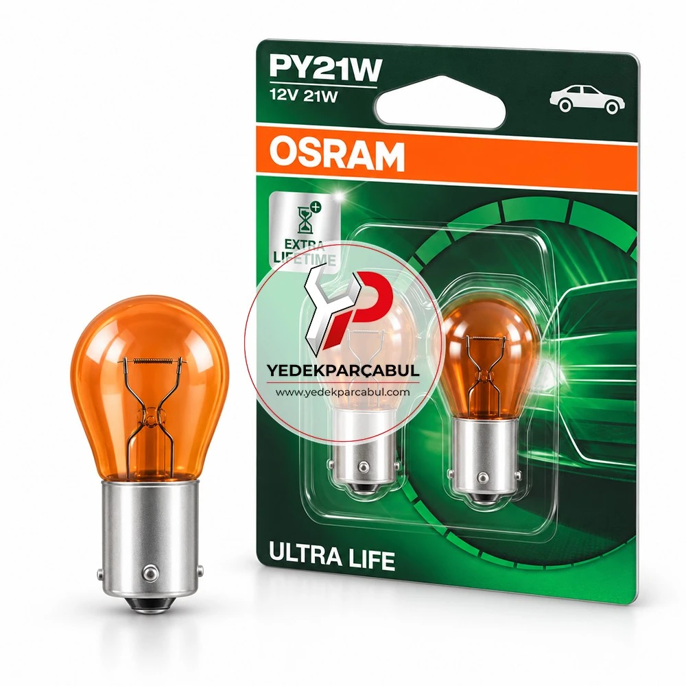 Osram Ampul PY21W Ultra Life 12V 21W