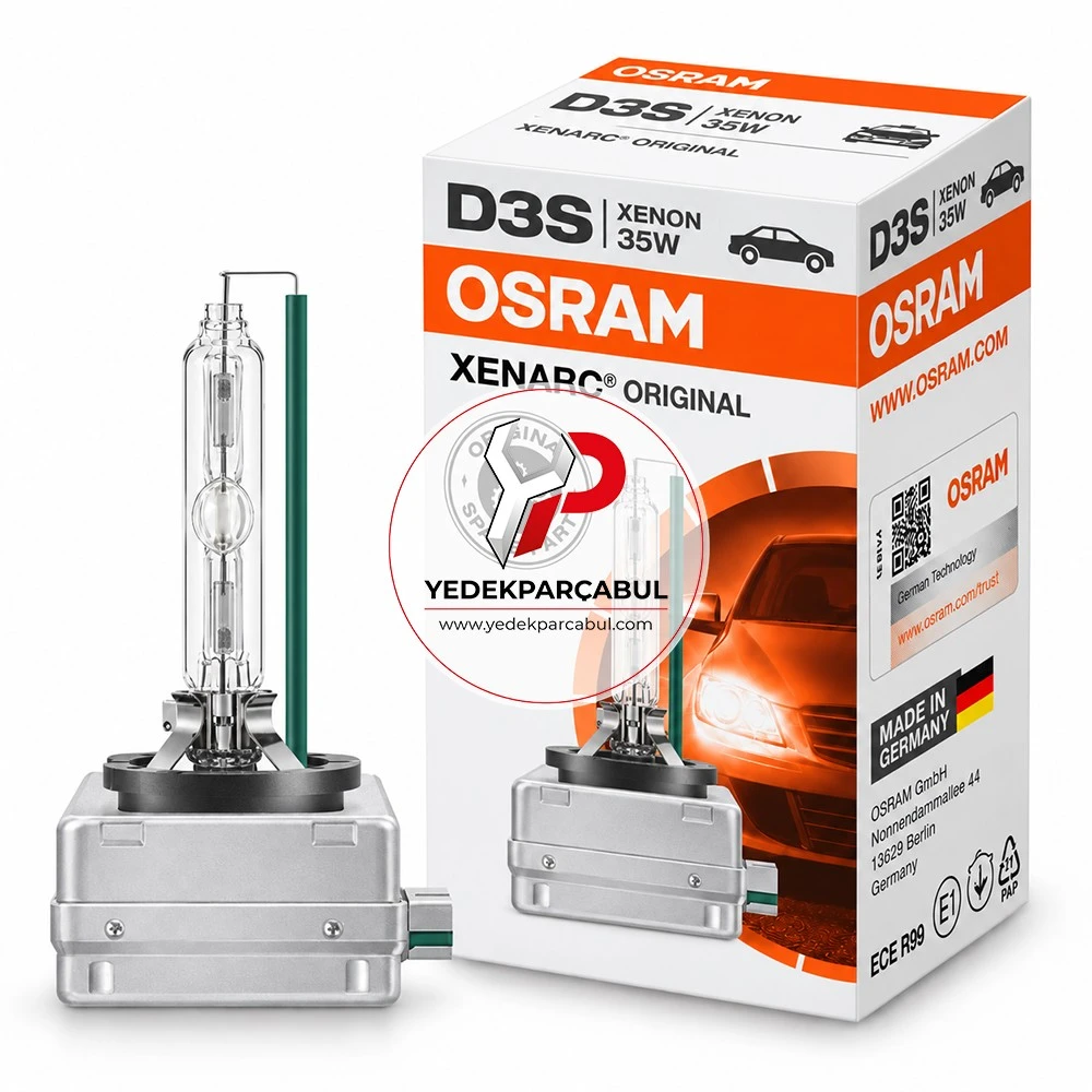 Osram Xenon Ampul D3S Xenarc® Original 42V 35W