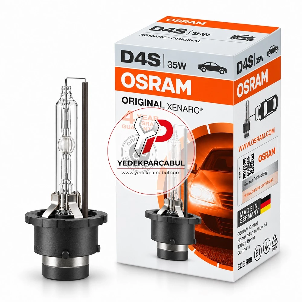 Osram Xenon Ampul D4S Xenarc® Original 42V 35W