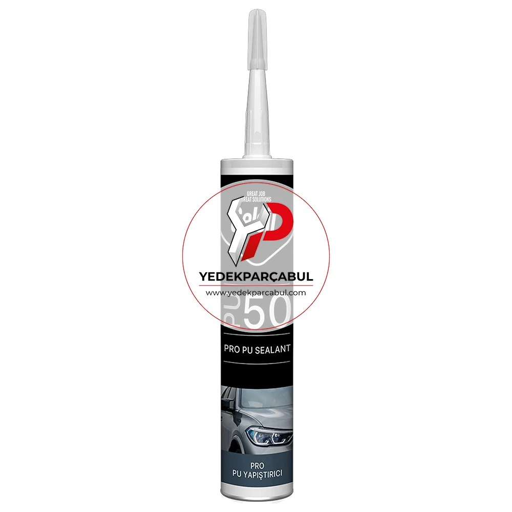 Selsil Poliüretan PU Mastik 50 SHA (Beyaz Renk) 280 ml
