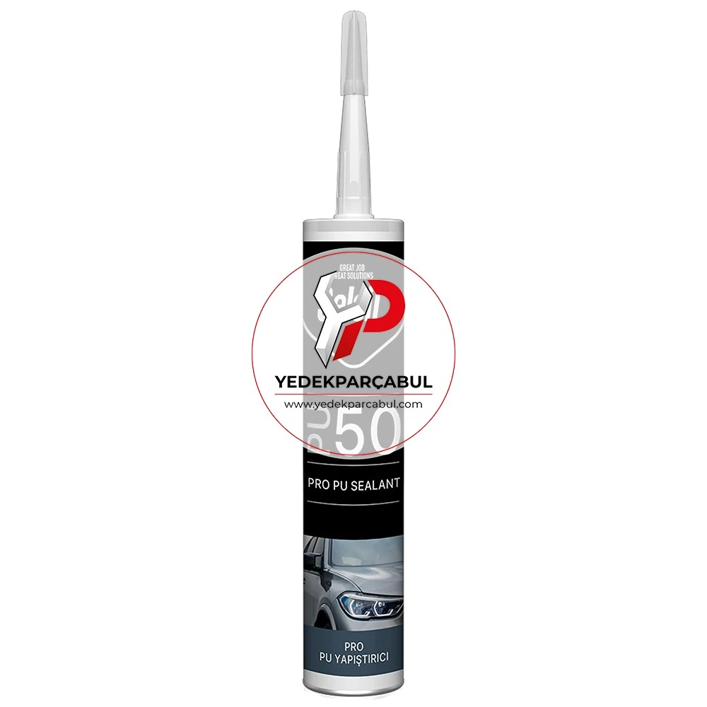 Selsil Poliüretan PU Mastik 50 SHA (Gri Renk) 280 ml